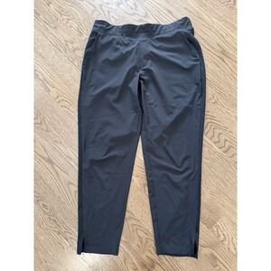Athleta Ankle Pants Mid Rise Black : Size 12